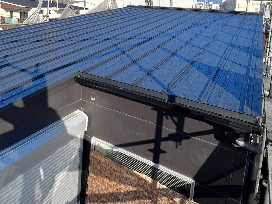 R6.2/1～2/10　摂津市　K様邸　屋根工事及び通気工事