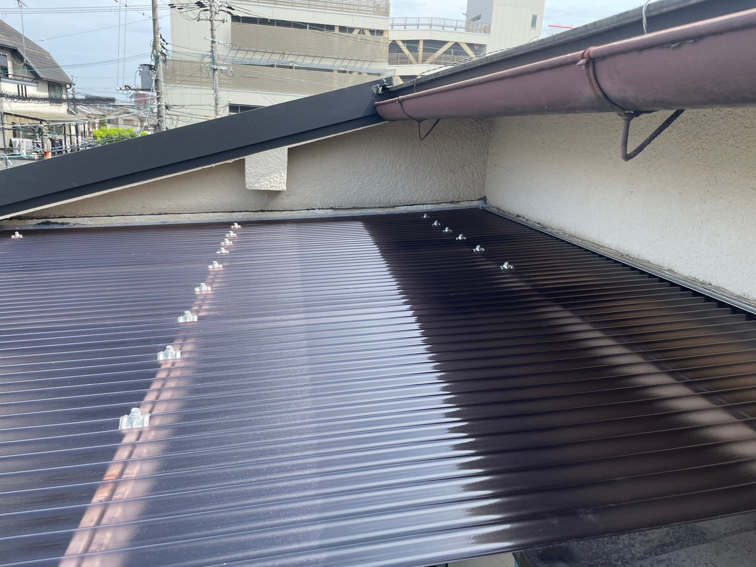 ポリカ張替え工事