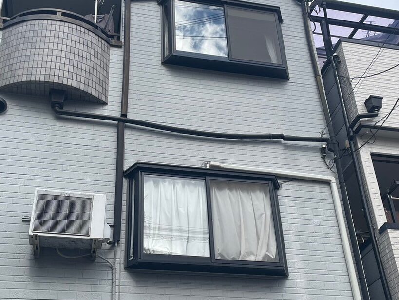 雨とい修理工事