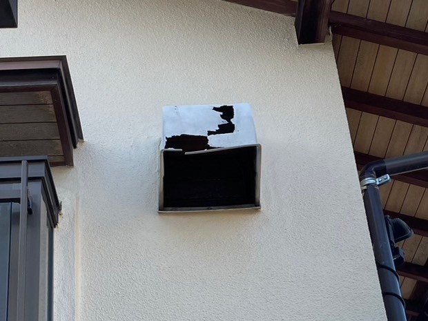 外部フード取り替え工事 