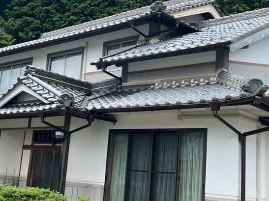 R5.6/17～6/24　朝来市　T様邸　雨とい架け替え工事