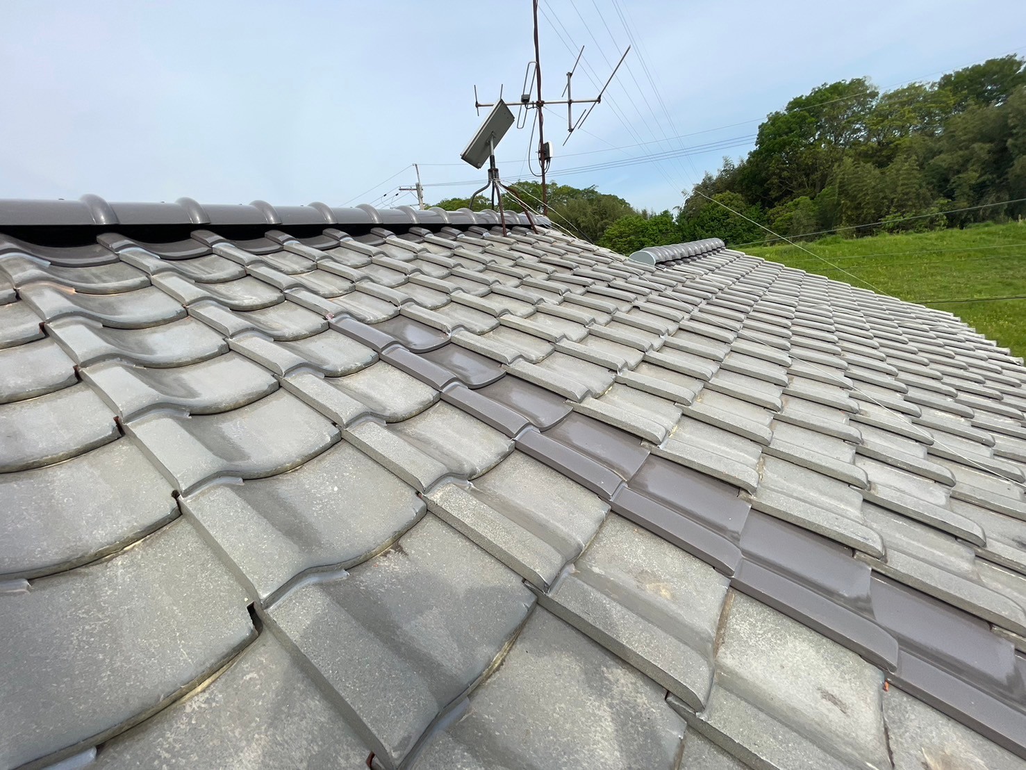 R6.4/22～4/27　木津川市　I様邸　屋根修理工事