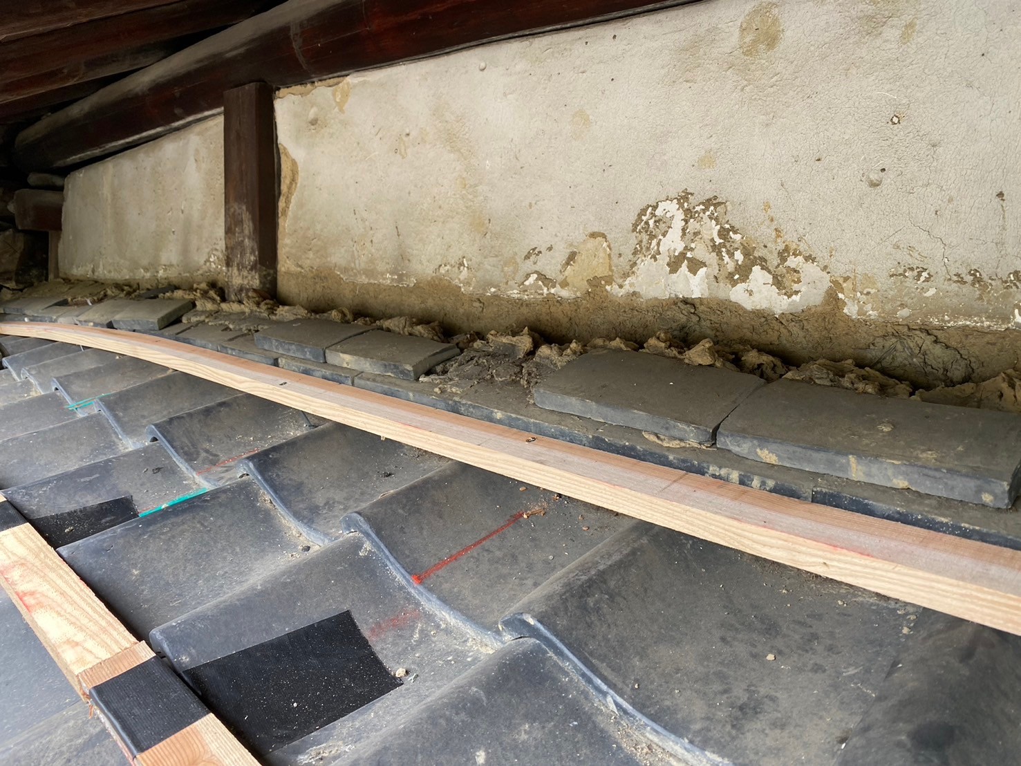 ガルバ波板カバー工事