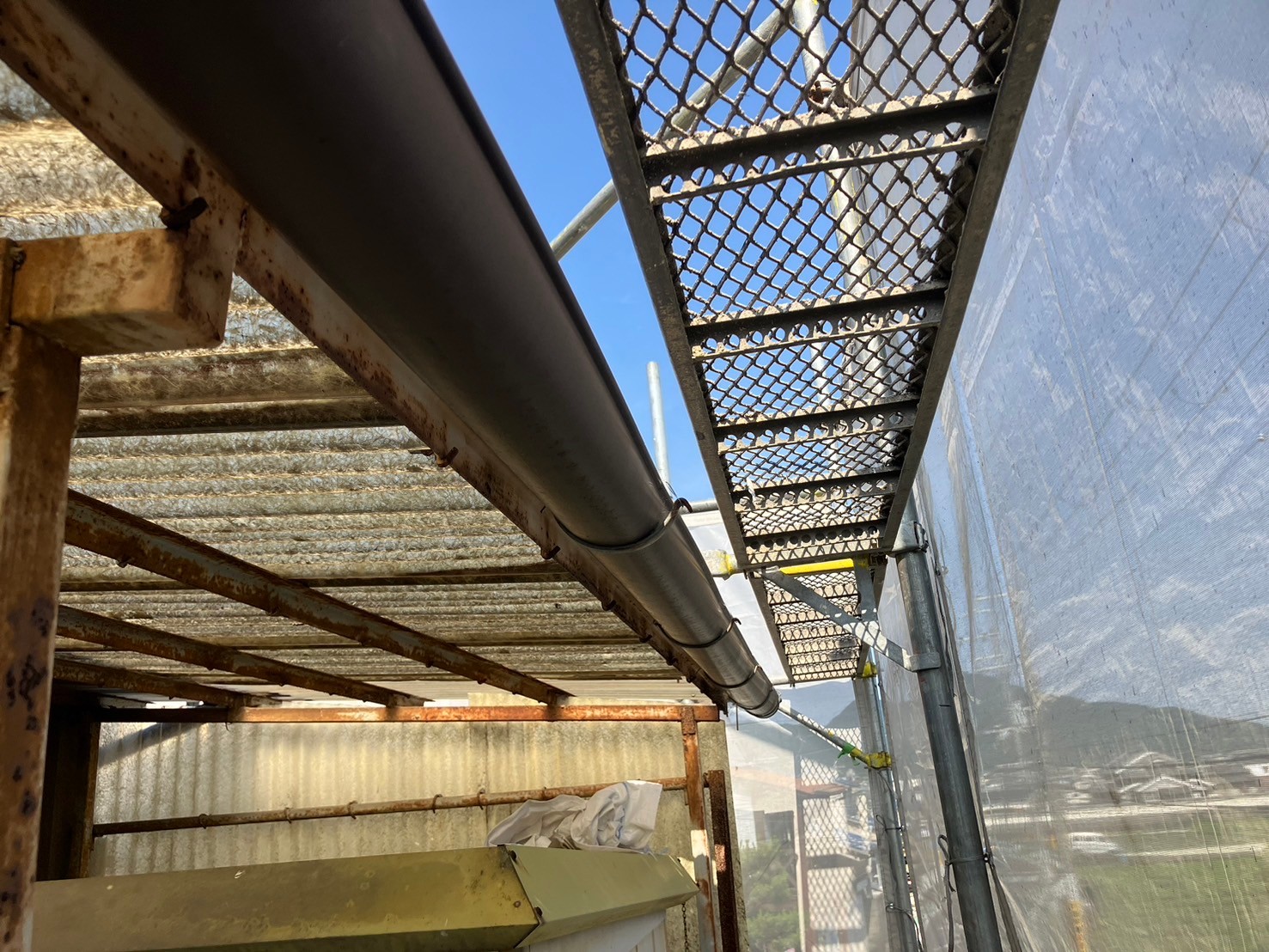 雨とい交換工事