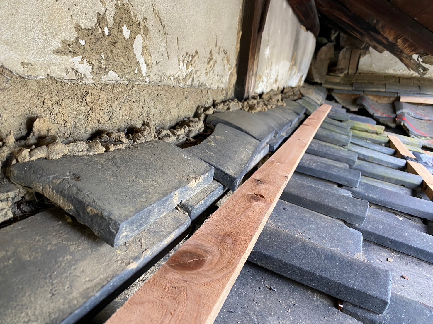 ガルバ波板カバー工事