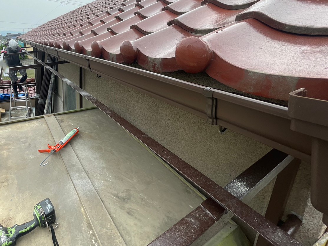 雨とい交換工事