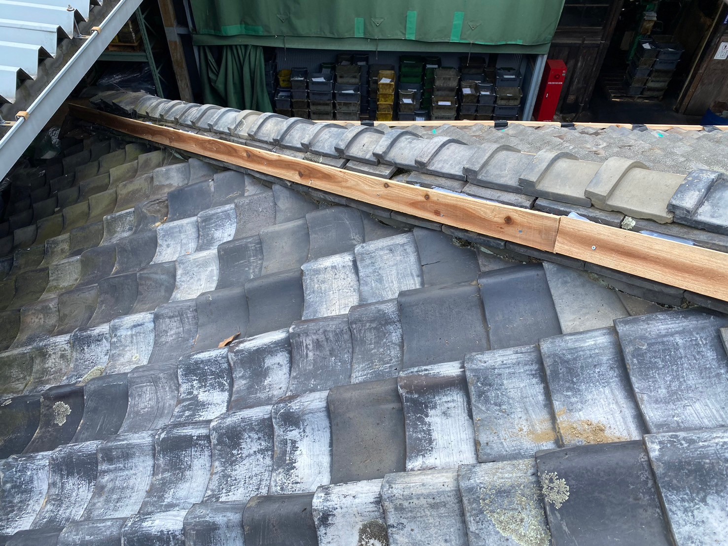 棟板金巻き工事