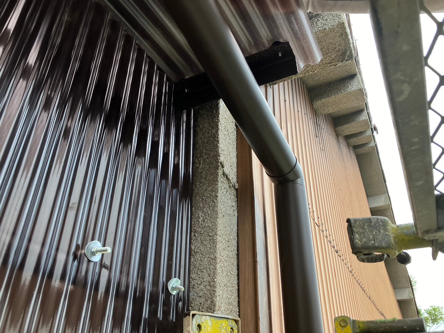 雨とい交換工事