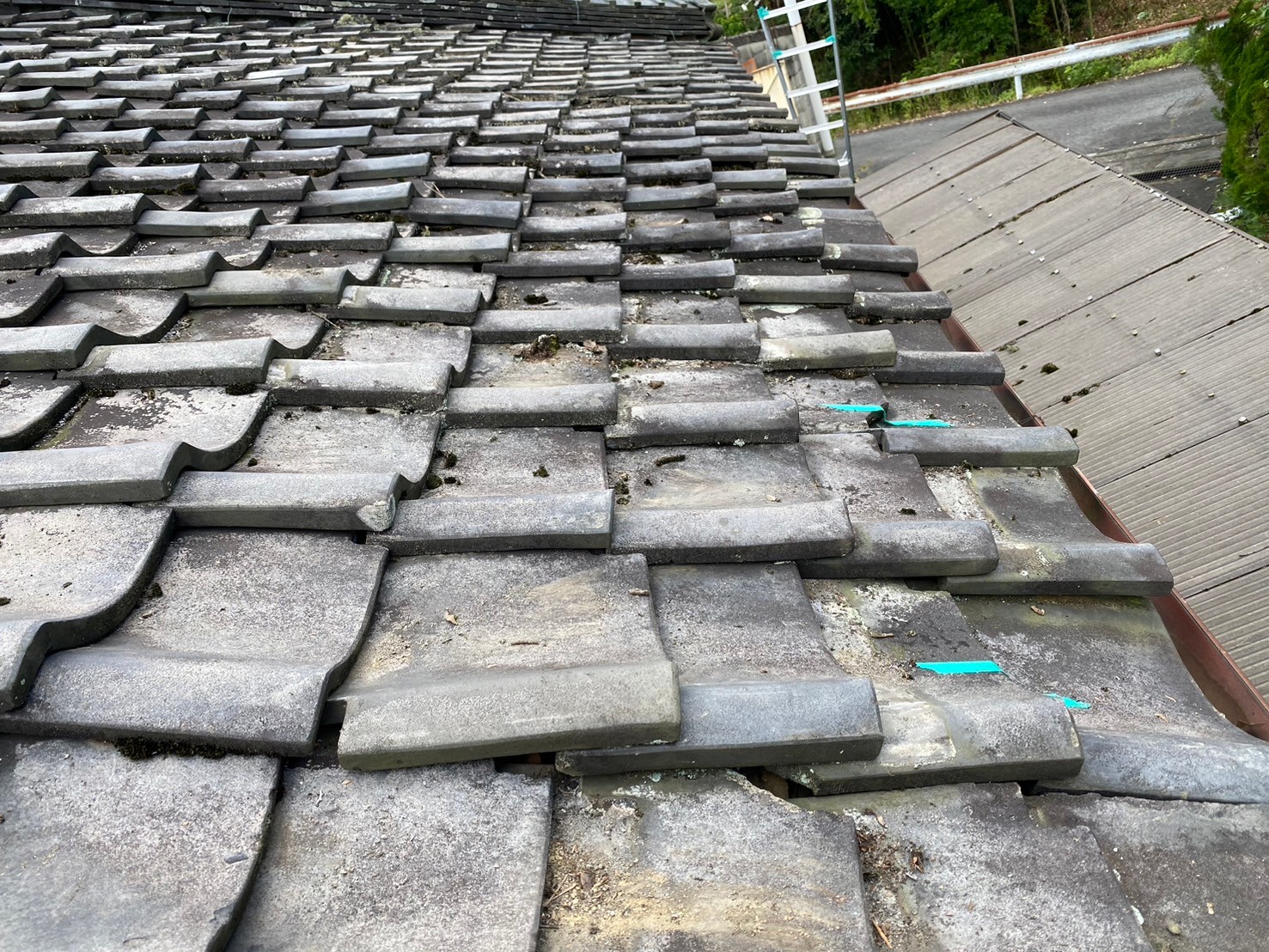 ガルバ波板カバー工事