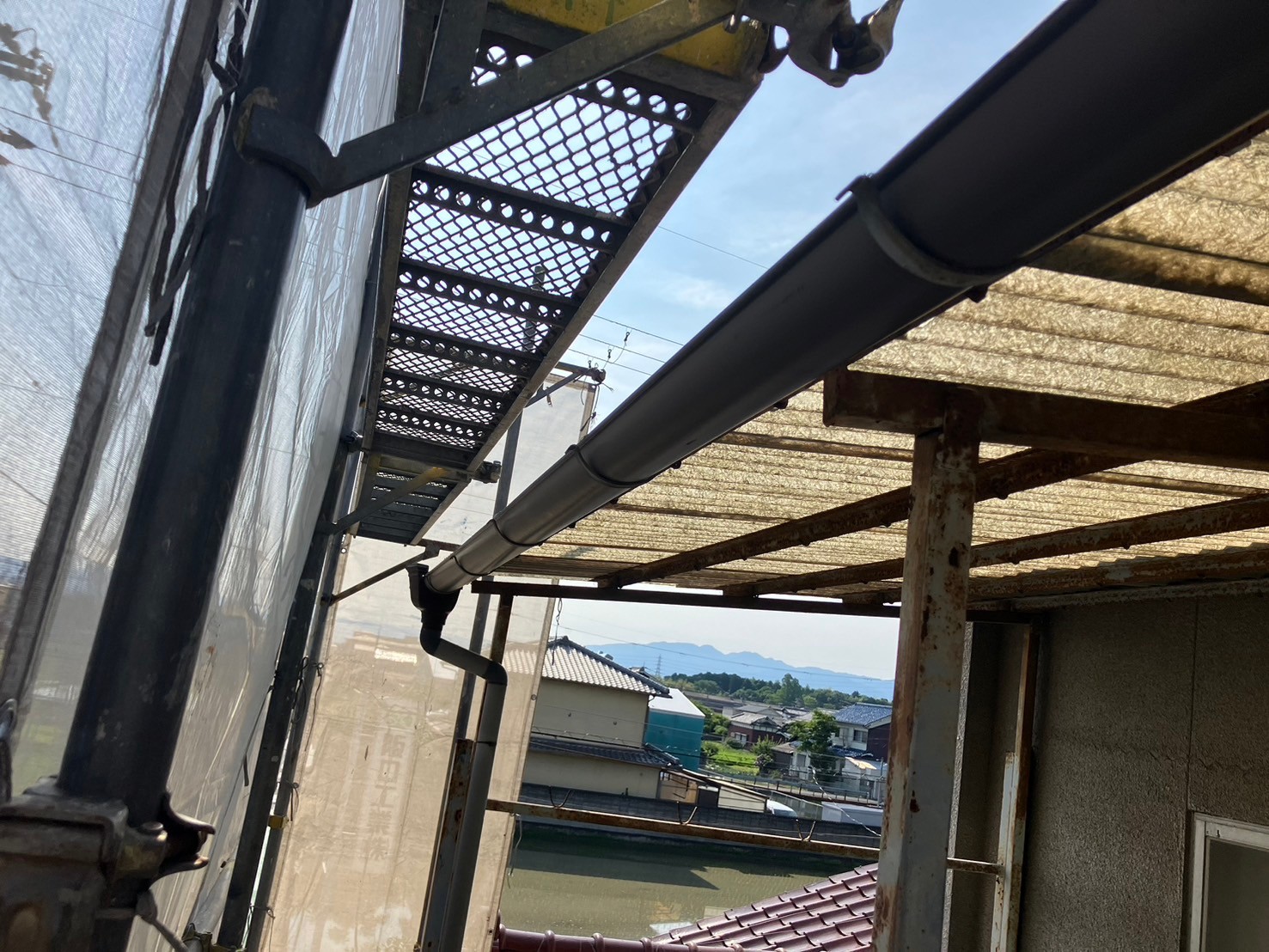 雨とい交換工事