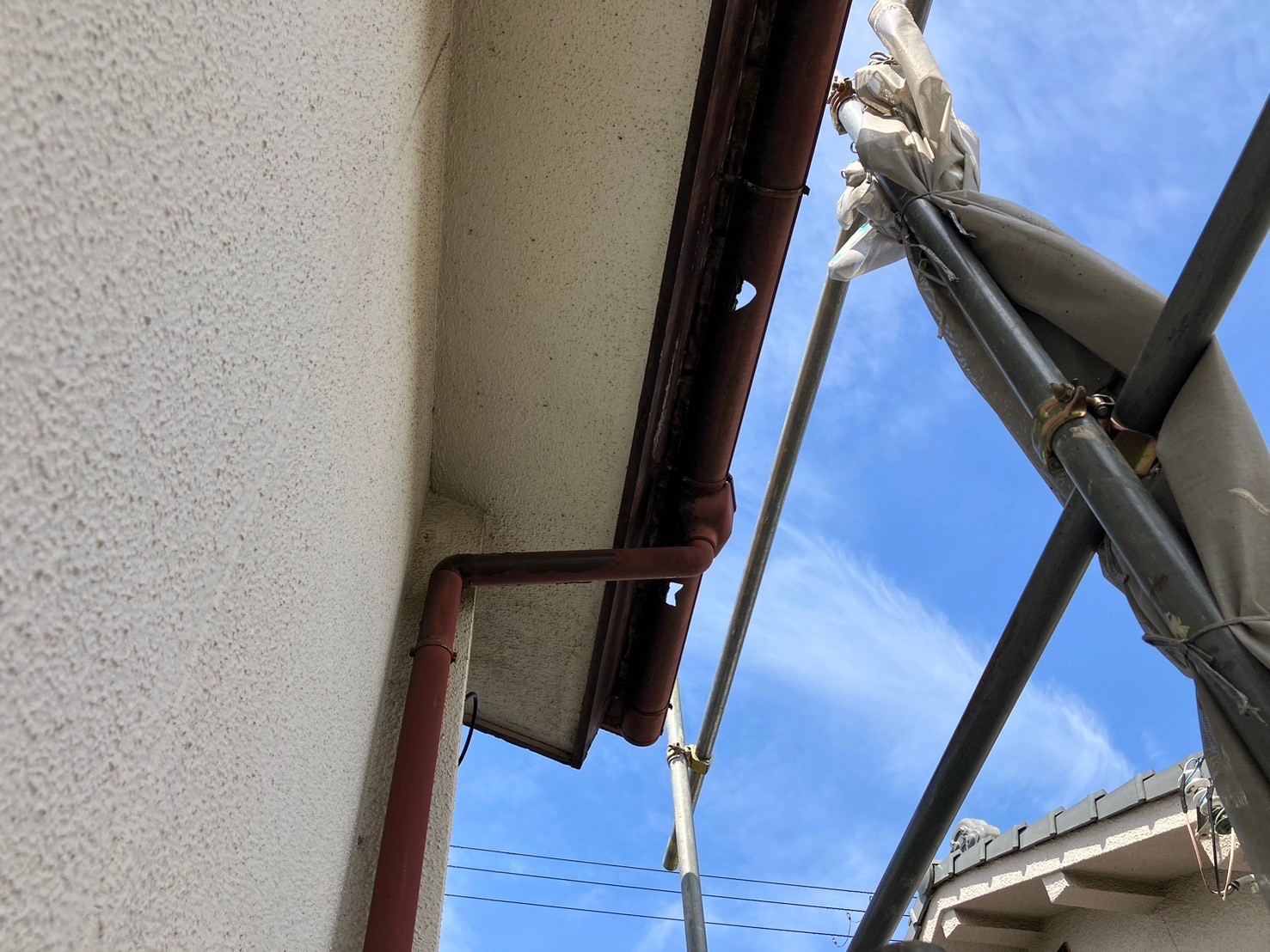 雨とい掛け替え工事