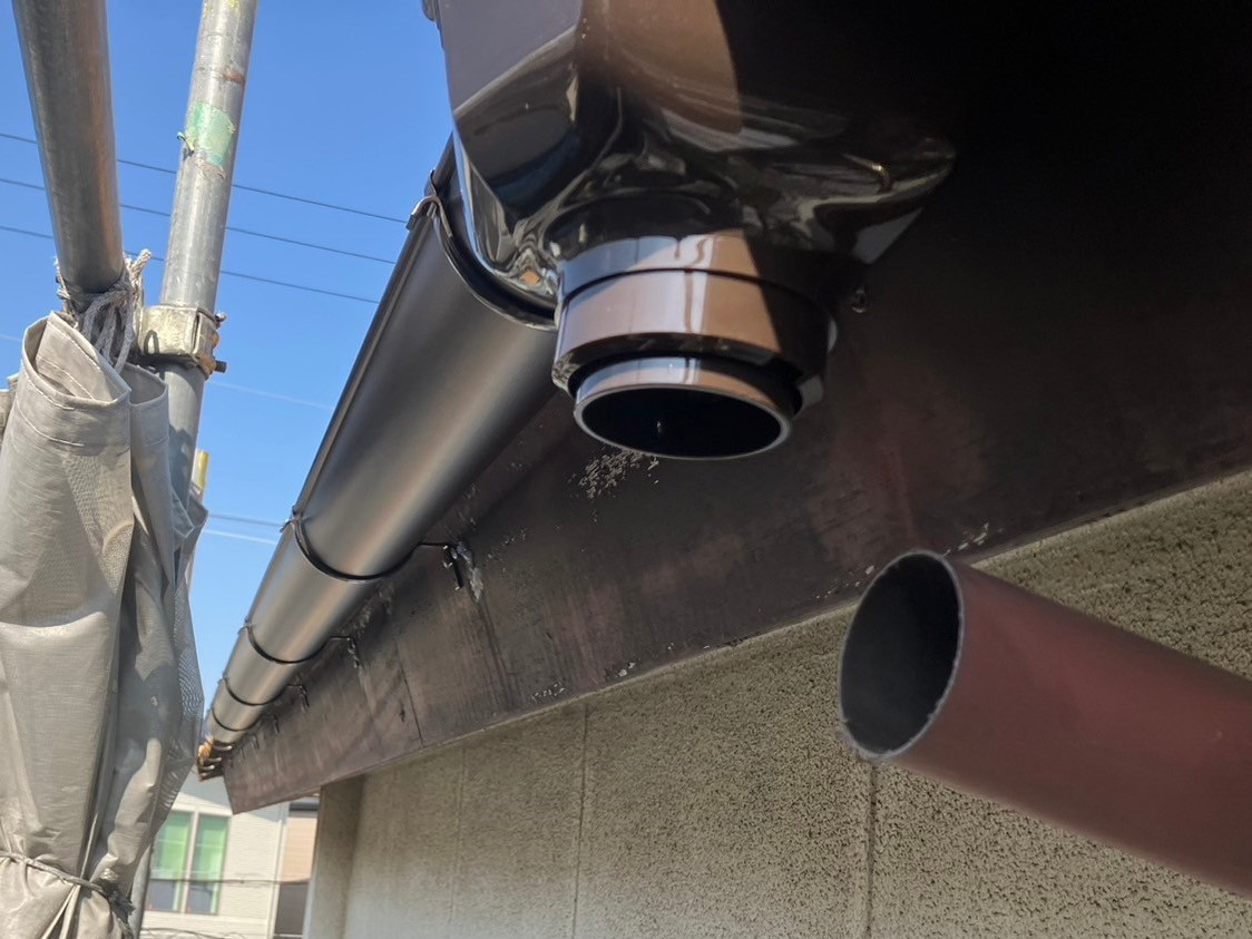 雨とい掛け替え工事