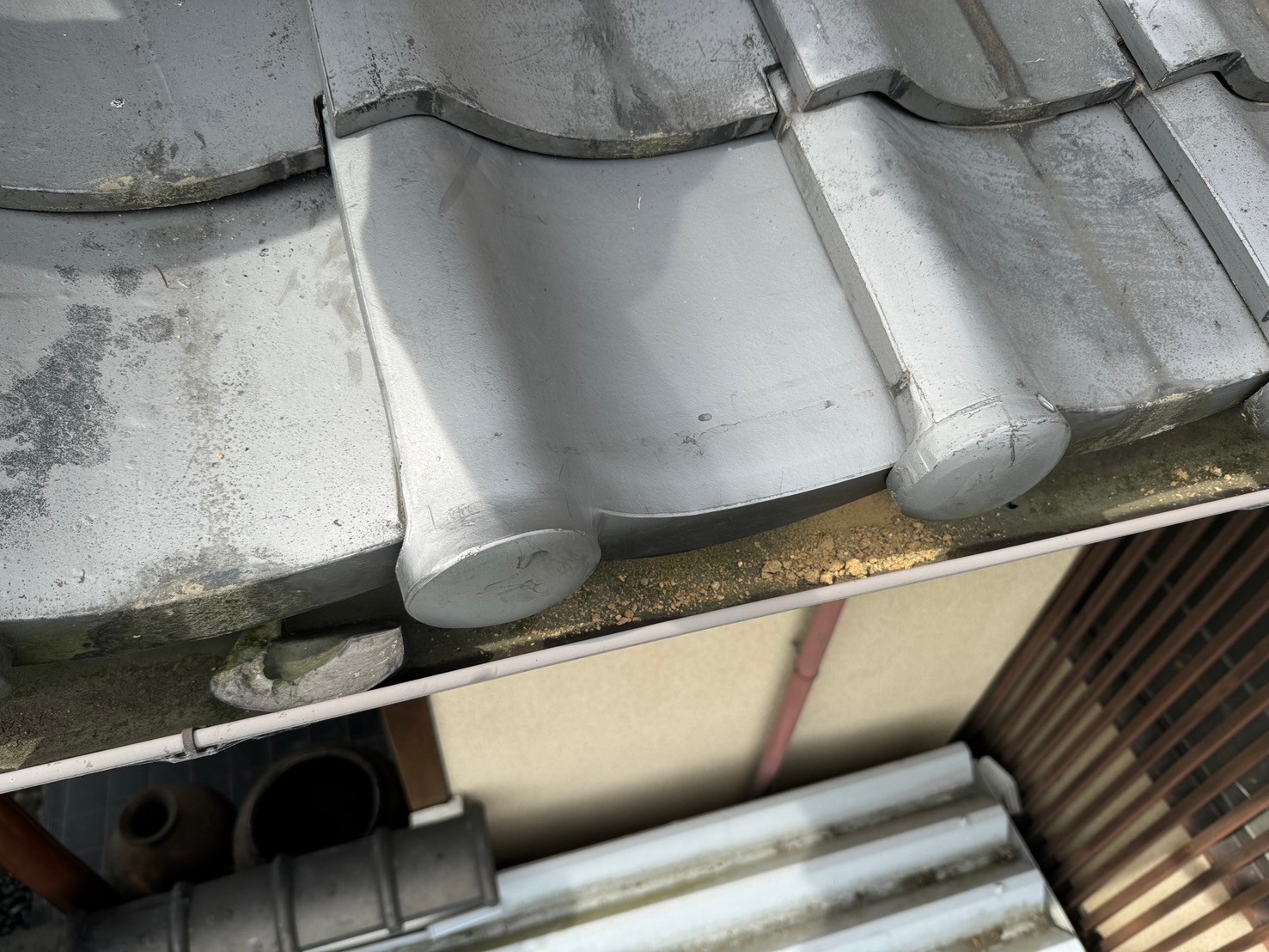 R6.6/17～6/25　生駒市　槙野様邸　屋根修理及び塀補修工事