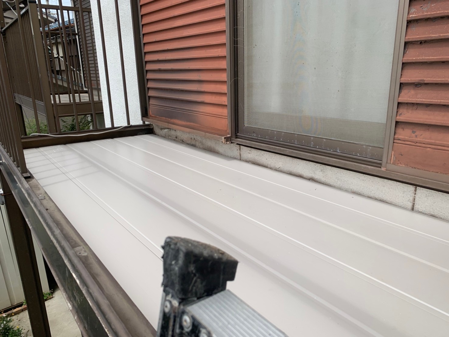 バルコニーデッキ張り替え工事