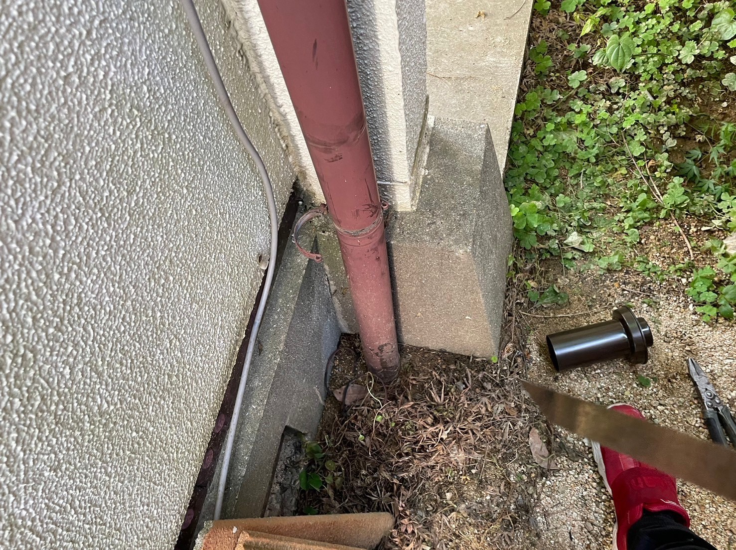 雨とい掛け替え工事