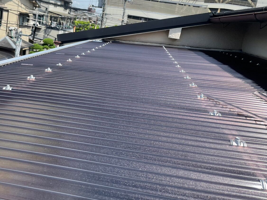 R6.5/23　大和高田市　M様邸　ポリカ張替え工事